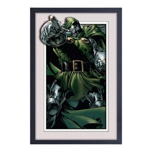 Dr Doom Rule Faux Matte Print - 11"x 17"