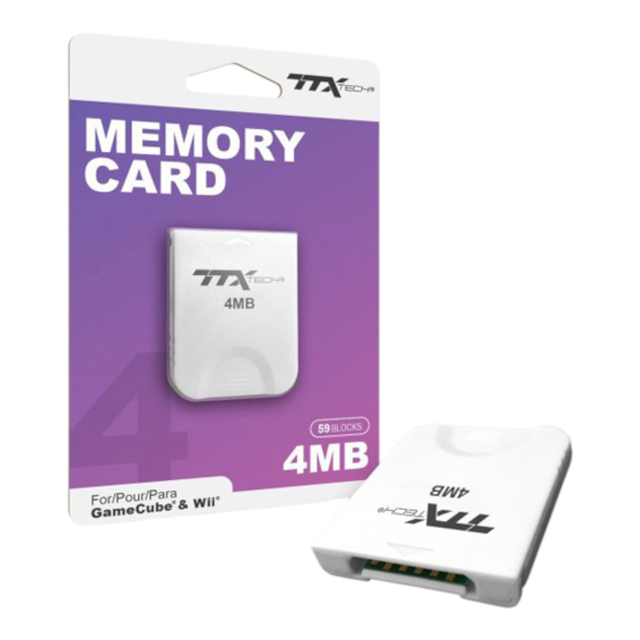 Memory Card - 4MB [59 blocks] for GameCube & Wii – Retro North Games