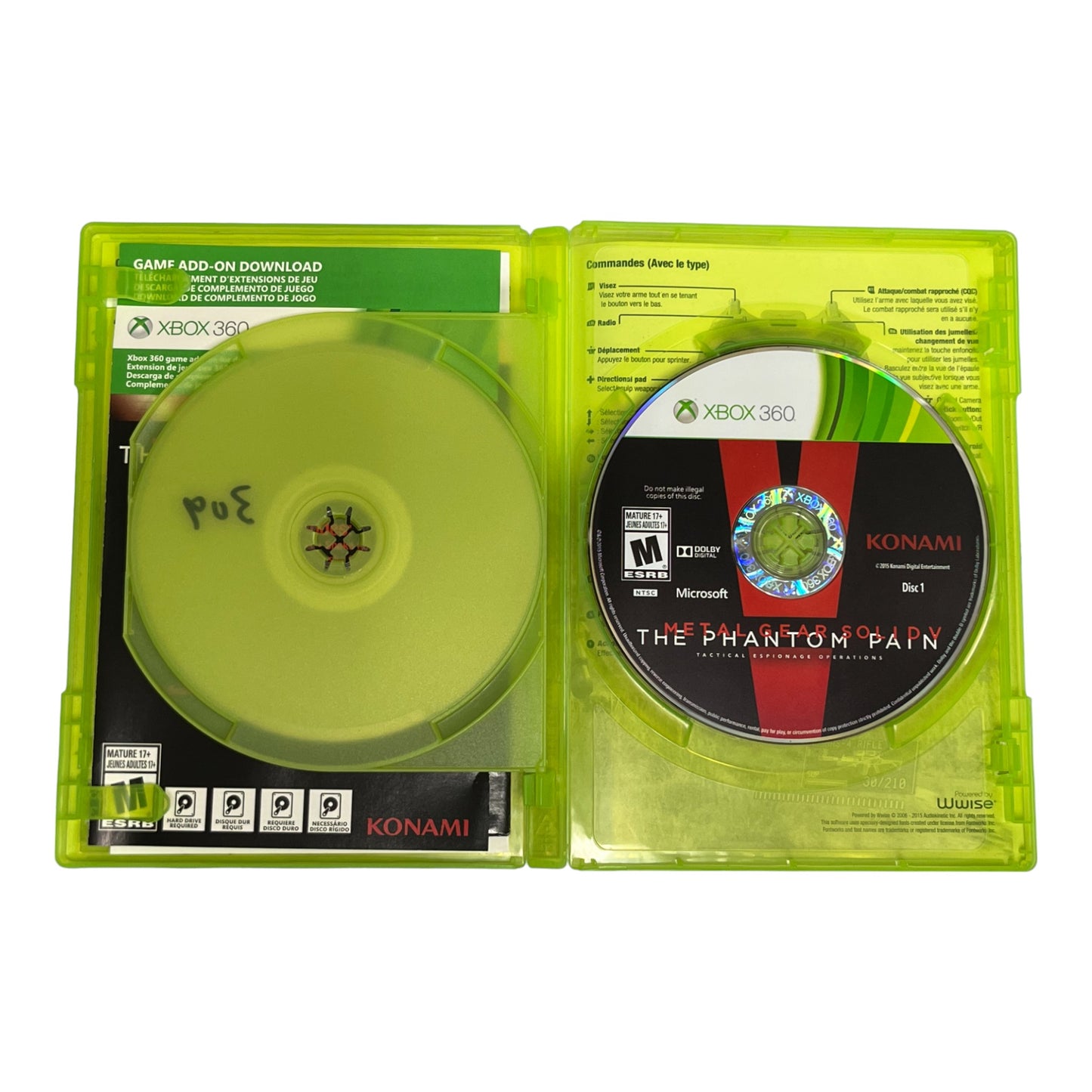 Metal Gear Solid V: The Phantom Pain [Day One] (Xbox 360)