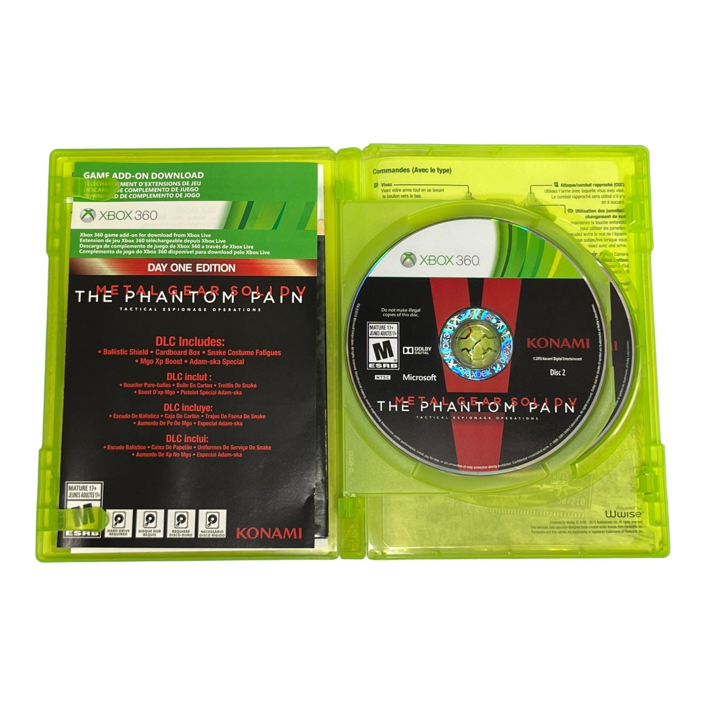 Metal Gear Solid V: The Phantom Pain [Day One] (Xbox 360)