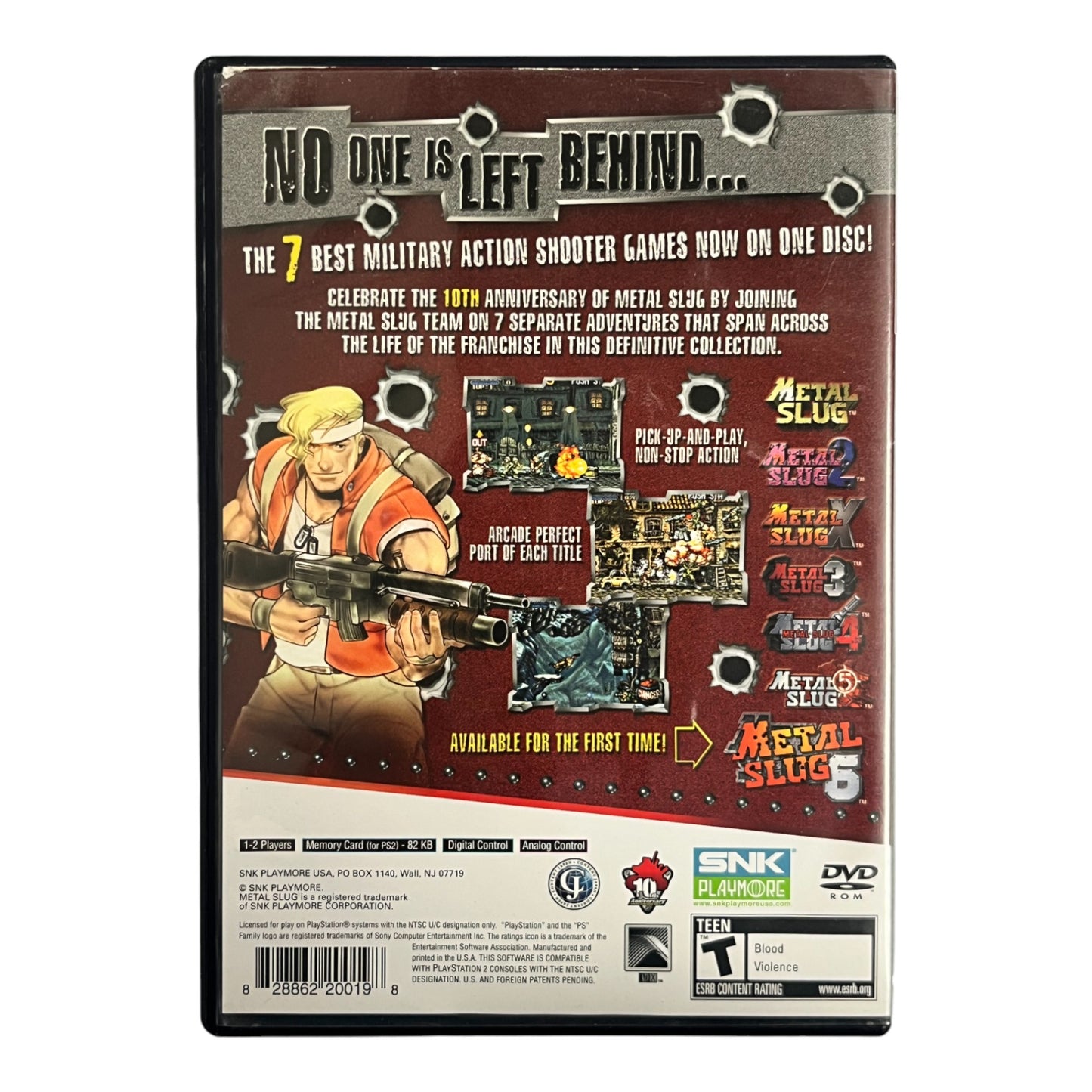 Metal Slug Anthology (PS2)