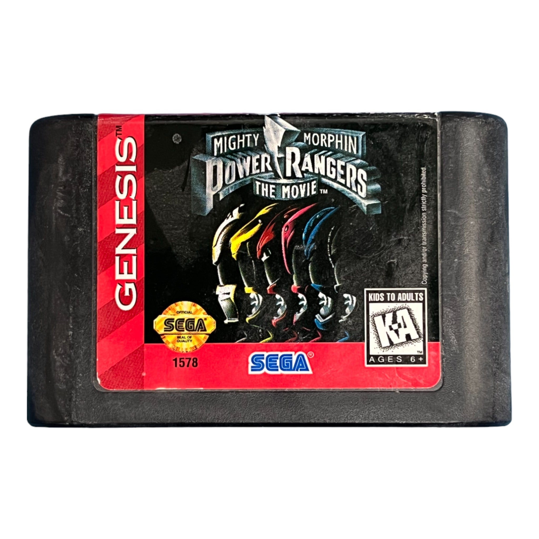 Mighty Morphin Power Rangers The Movie (Sega Genesis) – Retro North Games