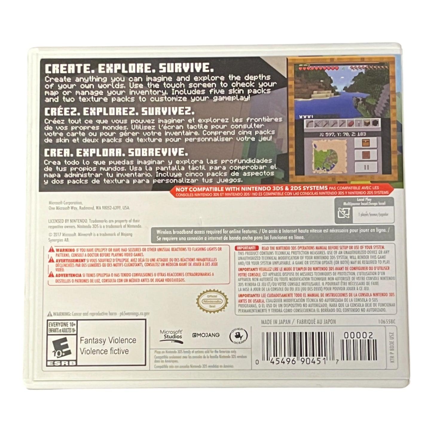 Minecraft New Nintendo 3DS Edition (3DS)