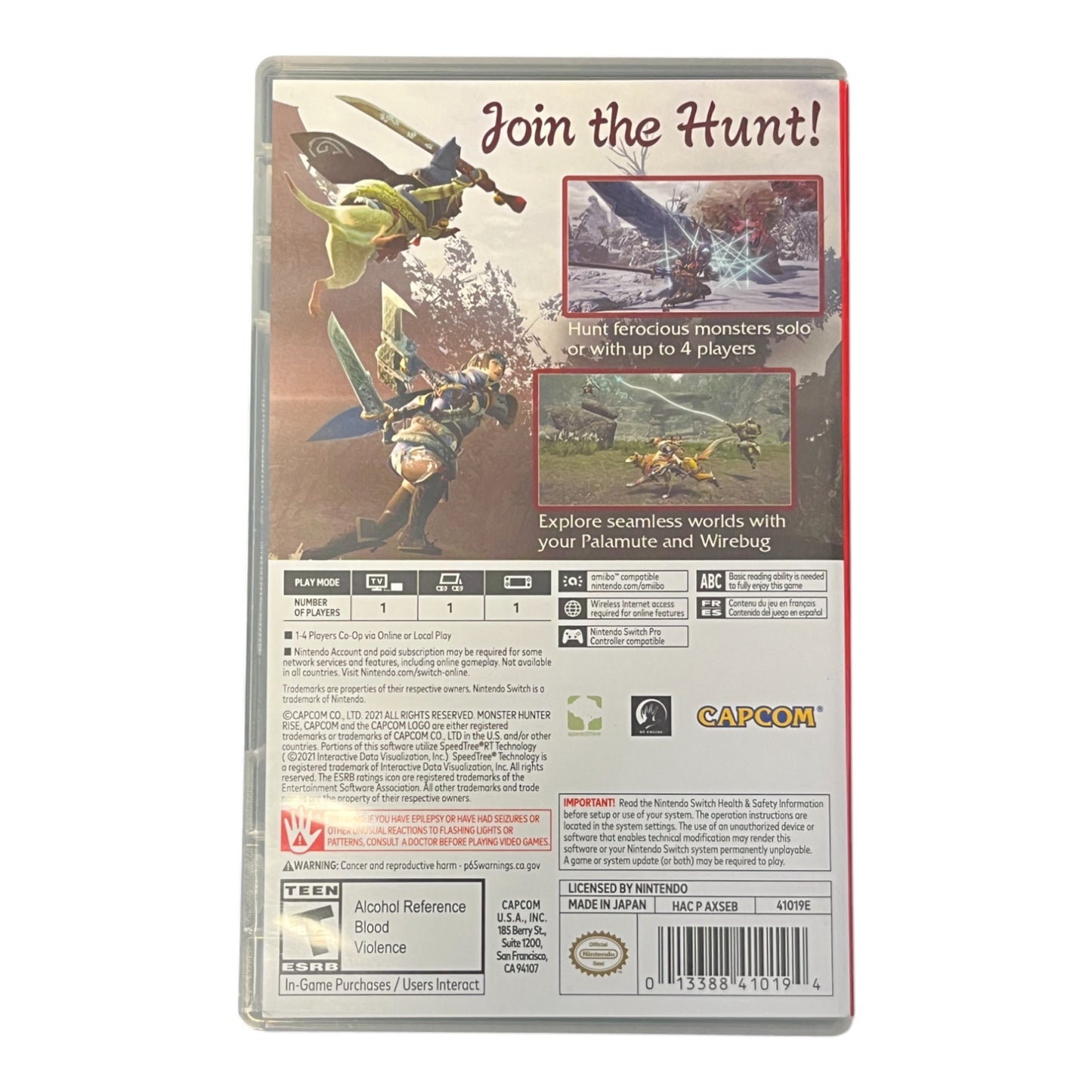 Monster Hunter Rise Nintendo (Switch)