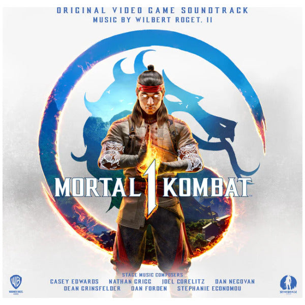 Mortal Kombat movie poster with character and title