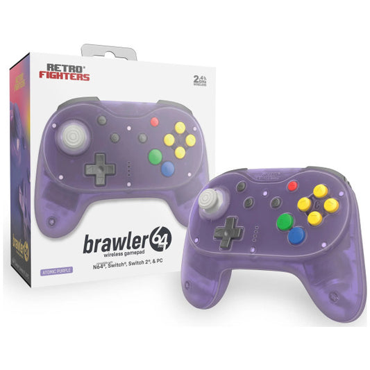 Retro Fighters Brawler64 Pro Wireless Gamepad