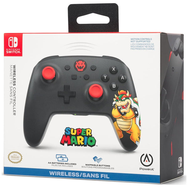 Super Mario: King Bowser Wireless Nintendo Switch Controller