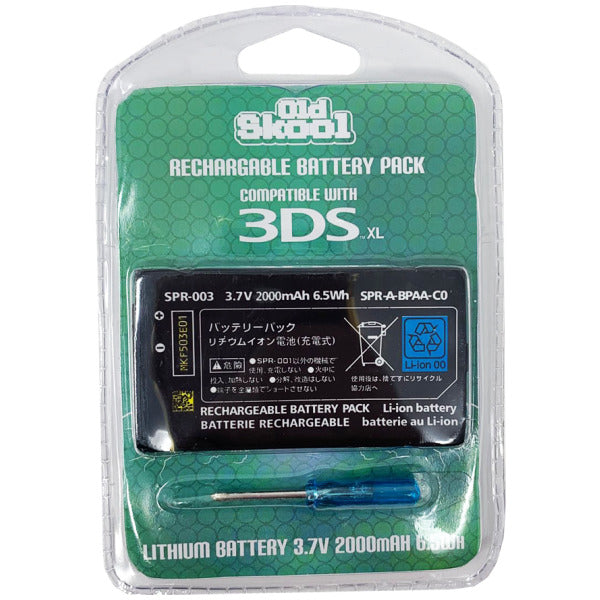 Replacement Rechargable Battery Pack for 3DS XL