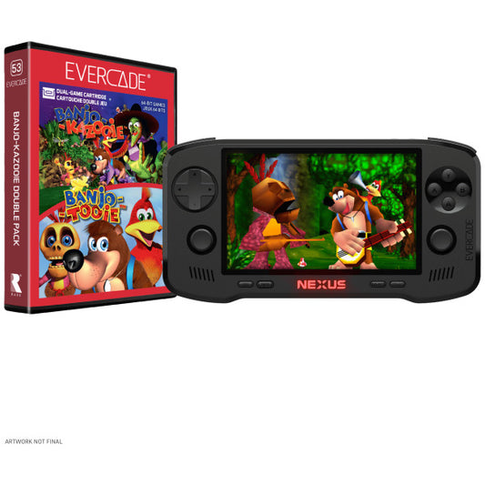 Evercade Nexus Console with Banjo Kazooie Double Pack