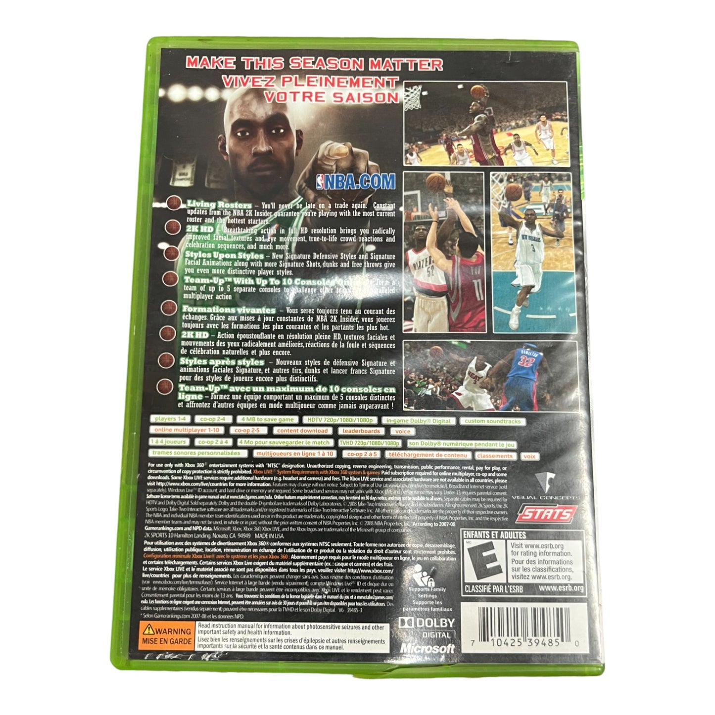 NBA 2K9 (Xbox 360)