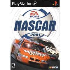 PlayStation 2 game cover for NASCAR 2001 with EA Sports logo