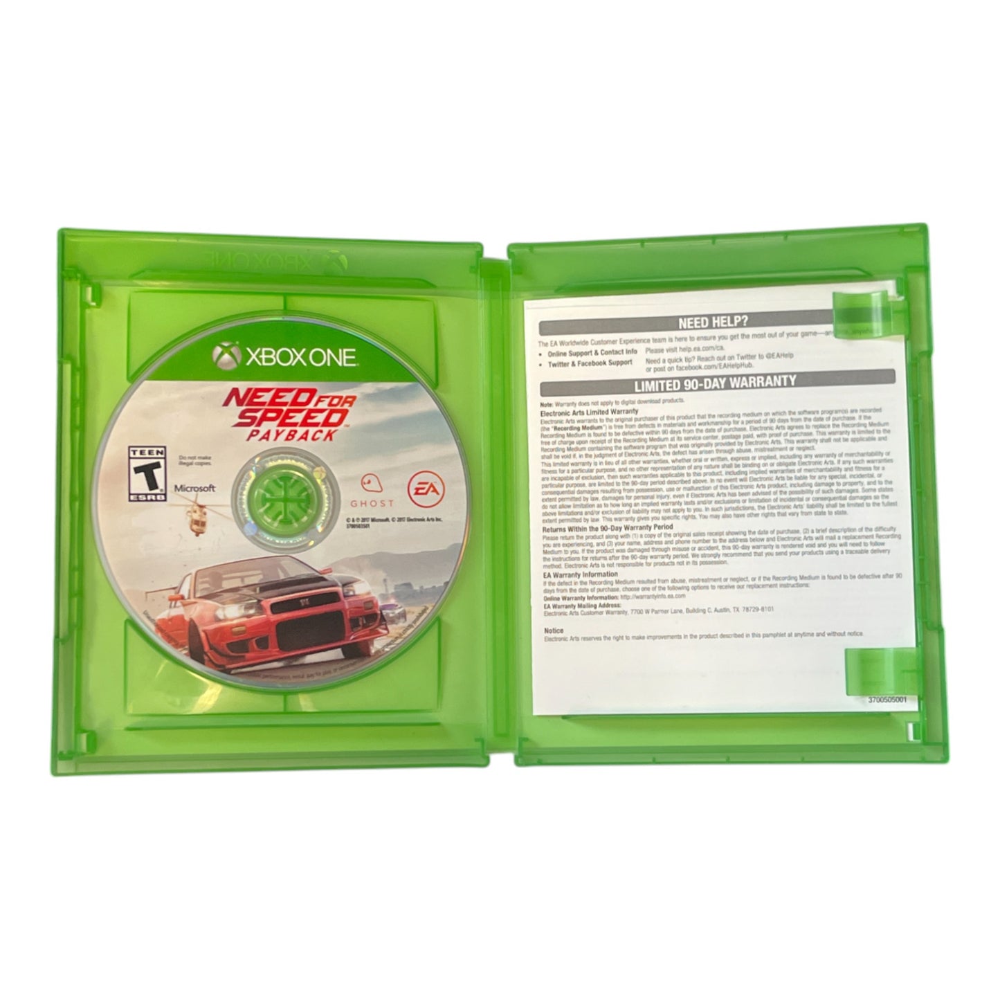 Need for Speed Payback (Xbox One)