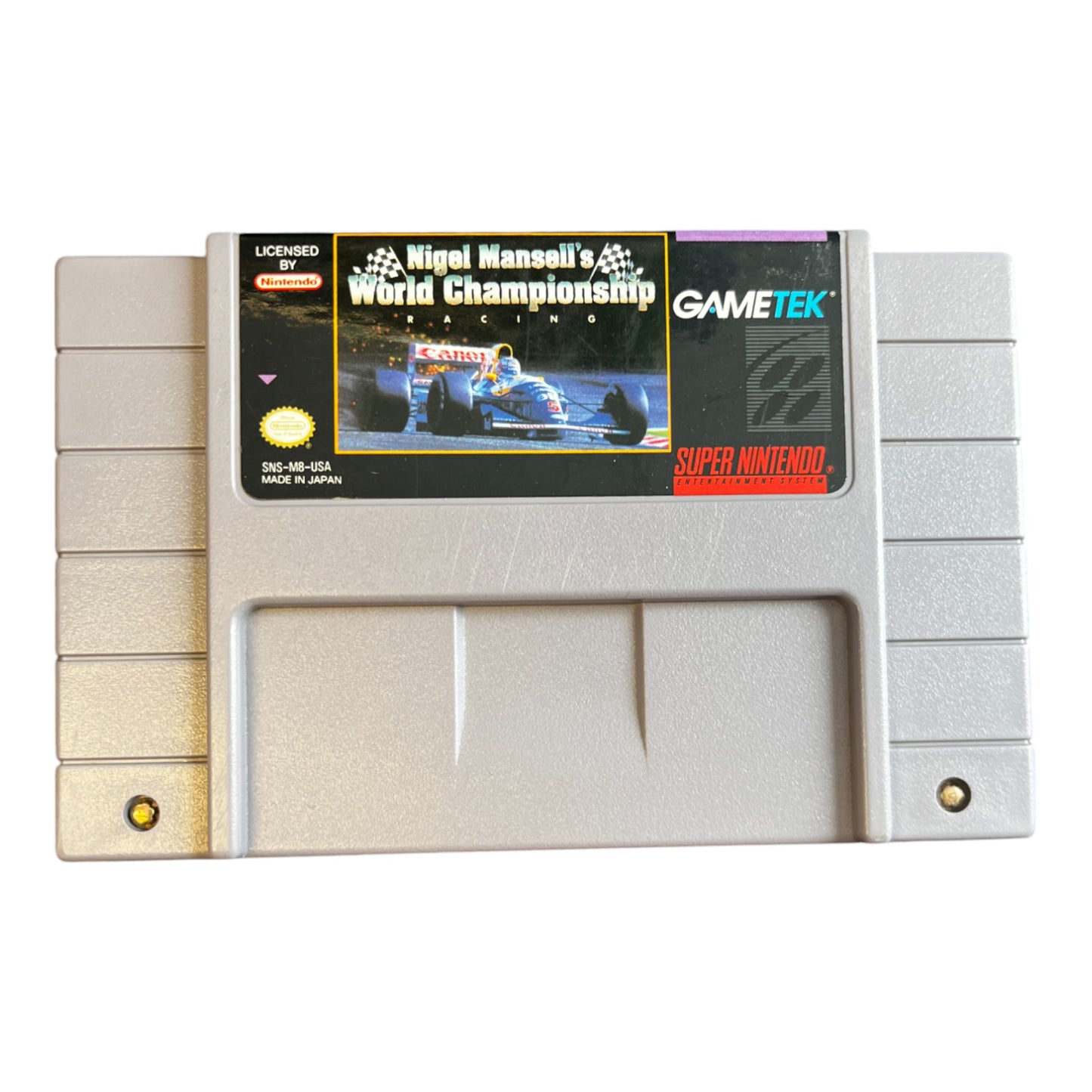 Nigel Mansell's World Championship Racing (SNES)