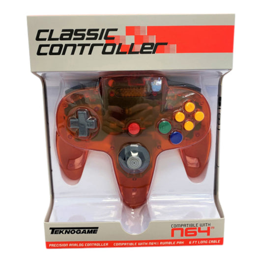 Nintendo 64 Controller - Wired [Teknogame] - Various Colours