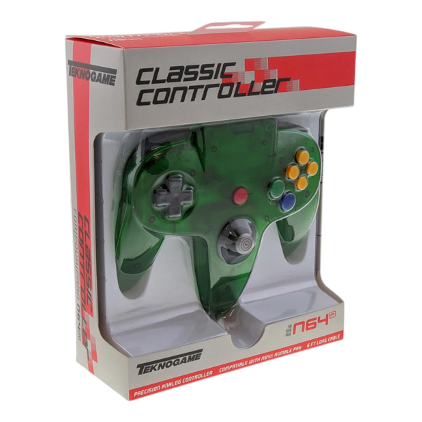 Nintendo 64 Controller - Wired [Teknogame] - Various Colours