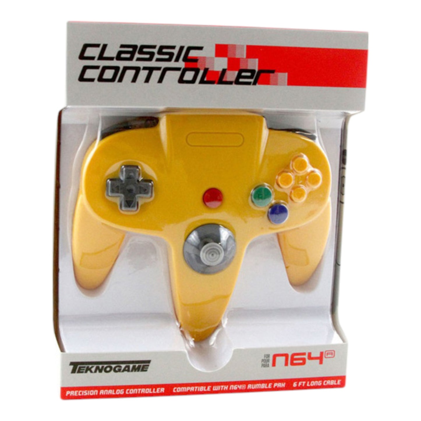 Nintendo 64 Controller - Wired [Teknogame] - Various Colours