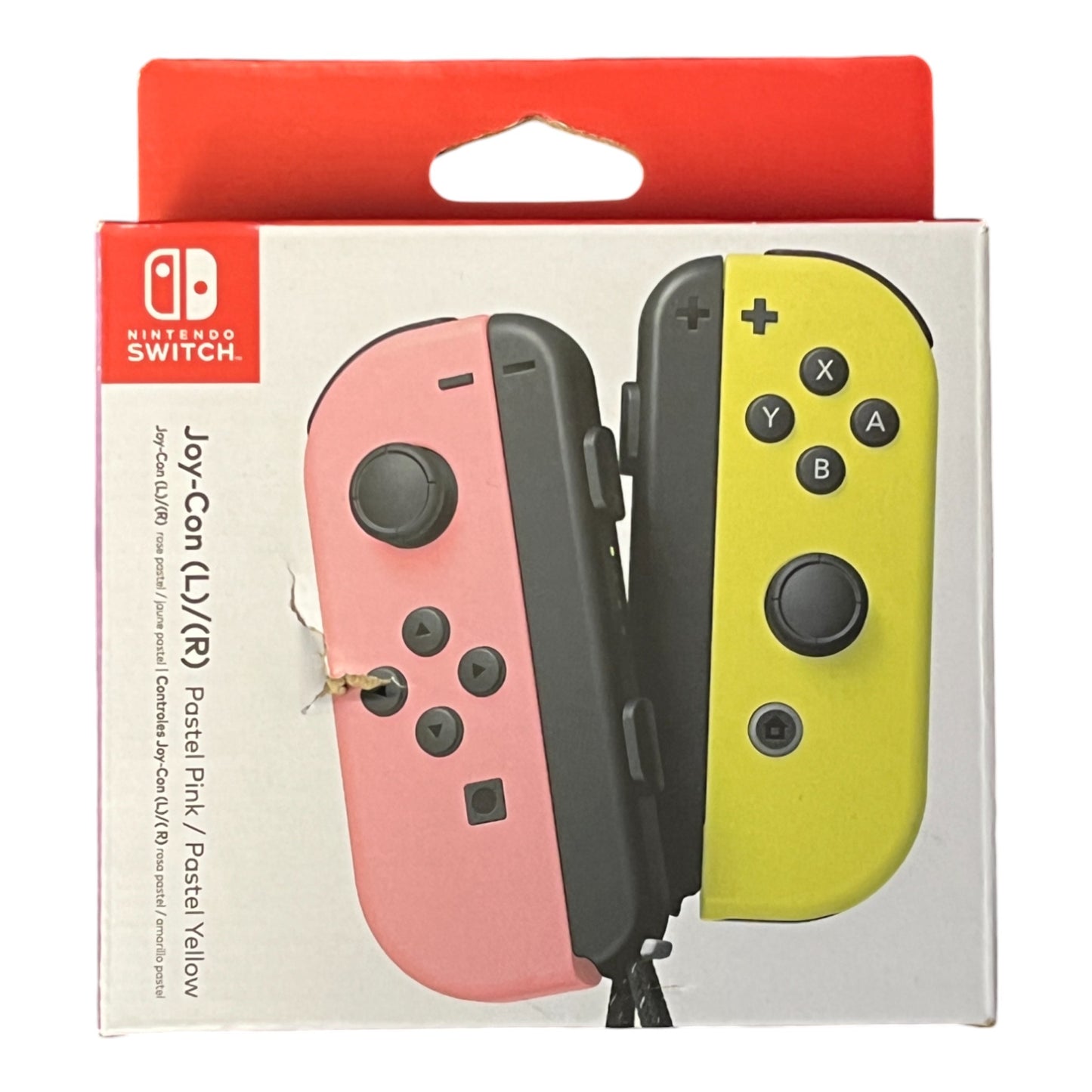 Nintendo Switch Controller - Joy-Con Patel Pink/Pastel Yellow