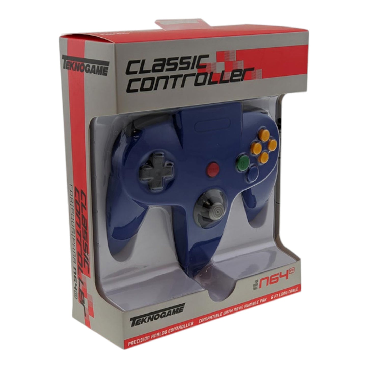 Nintendo 64 Controller - Wired [Teknogame] - Various Colours