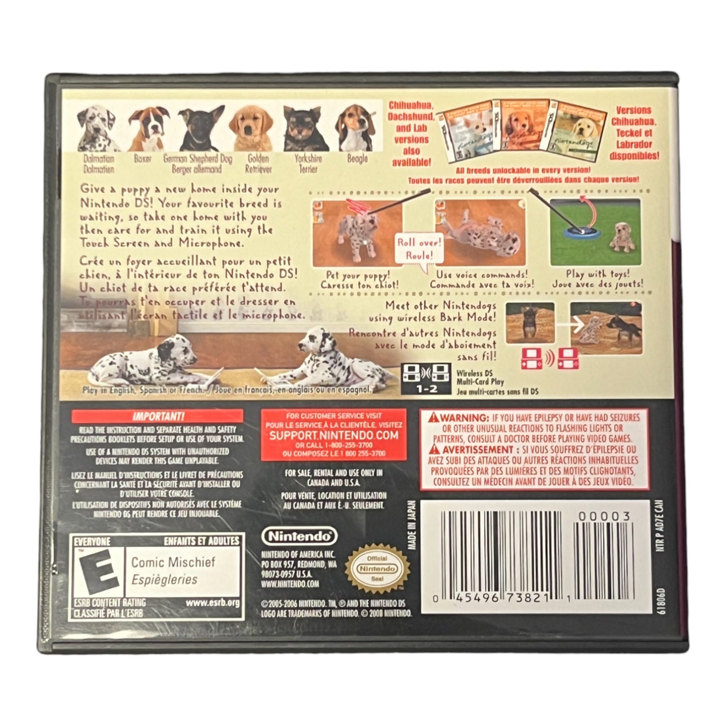 Nintendogs Dalmatian and Friends (DS)