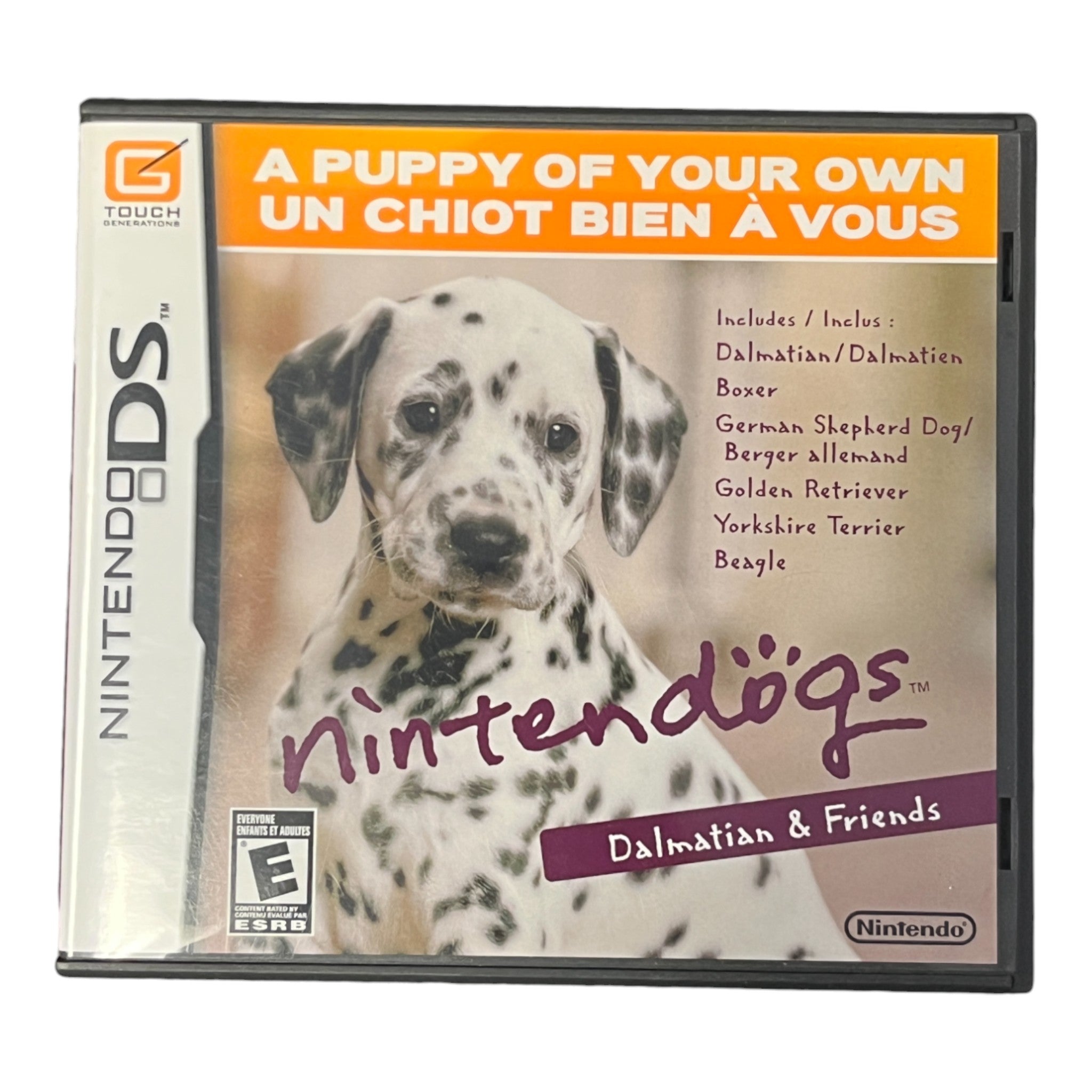 Nintendogs Dalmatian And Friends DS Retro North Games nintendogs-dalmatian-and-friends-ds-retro-north-games