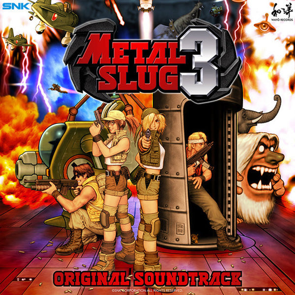 Metal Slug 3 2Xlp Vinyl Original Soundtrack
