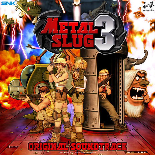 Metal Slug 3 2Xlp Vinyl Original Soundtrack