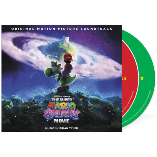 The Super Mario Galaxy Movie Soundtrack Mario Red & Luigi Green 2CD Set