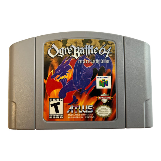 Ogre Battle 64: Person Of Lordly Caliber (N64)