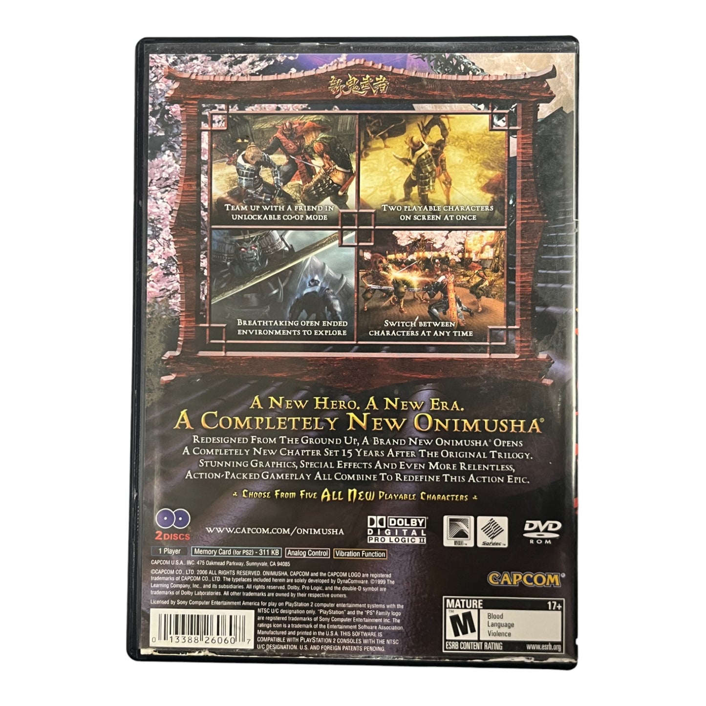 Onimusha Dawn Of Dreams (PS2)