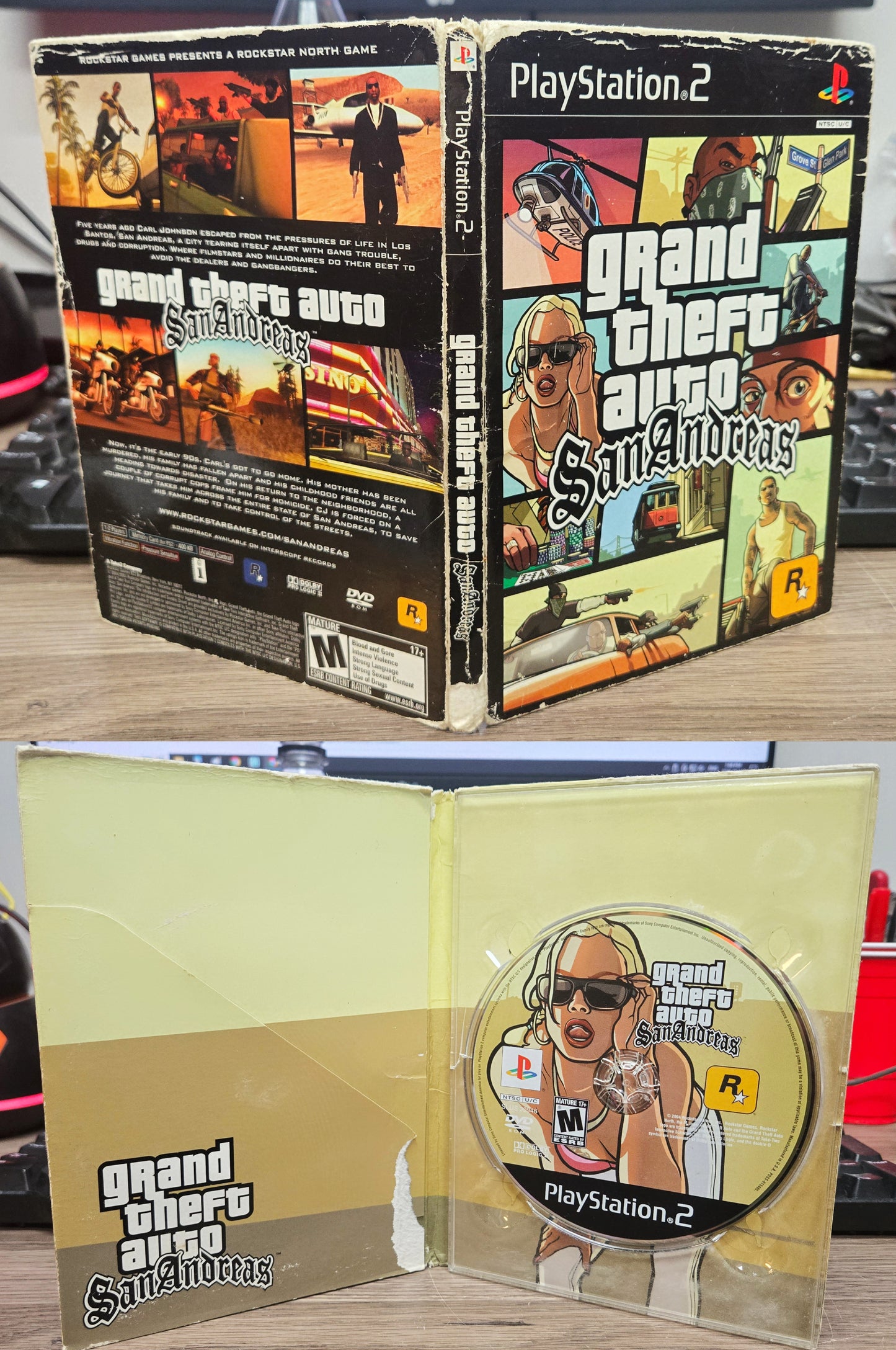 Grand Theft Auto: San Andreas (PS2)