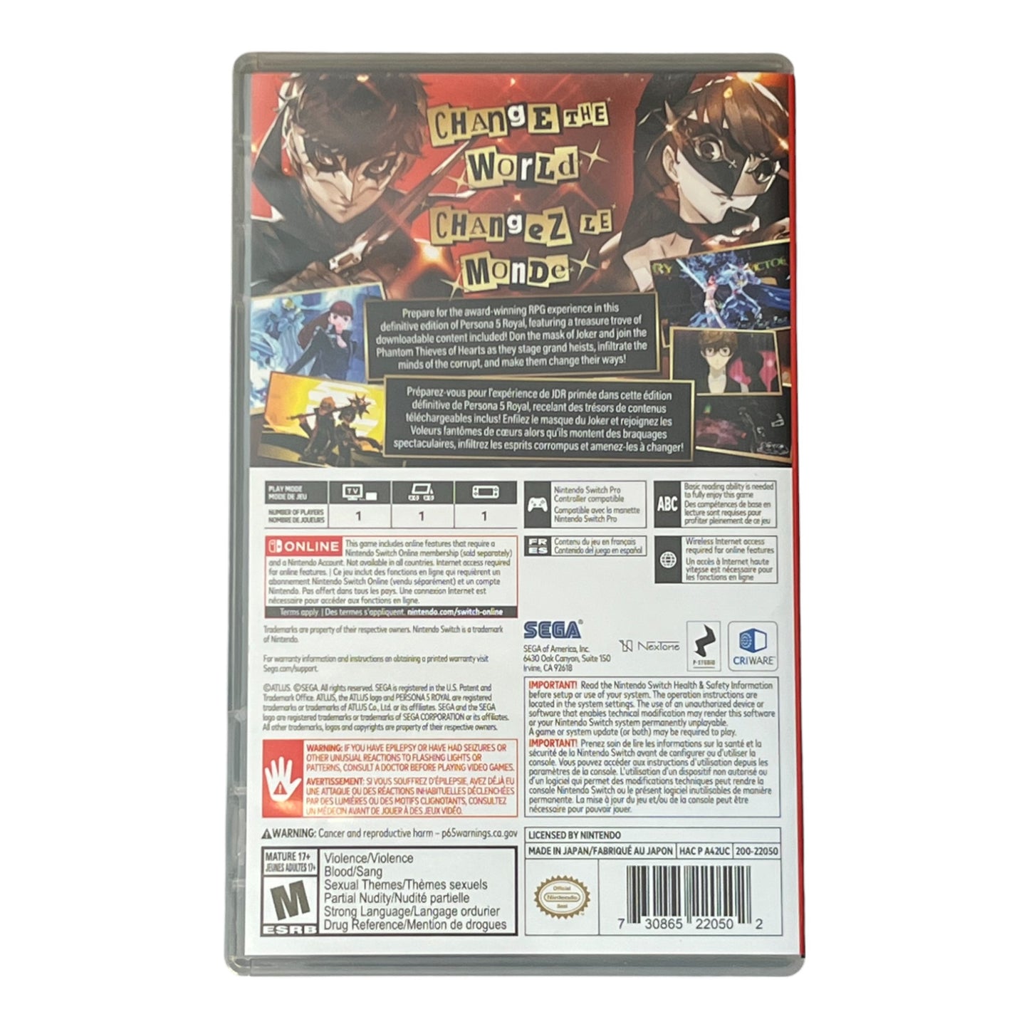 Persona 5 Royal (Switch)