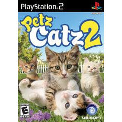 PlayStation 2 game cover of 'Petz Catz 2' featuring cats and kittens.