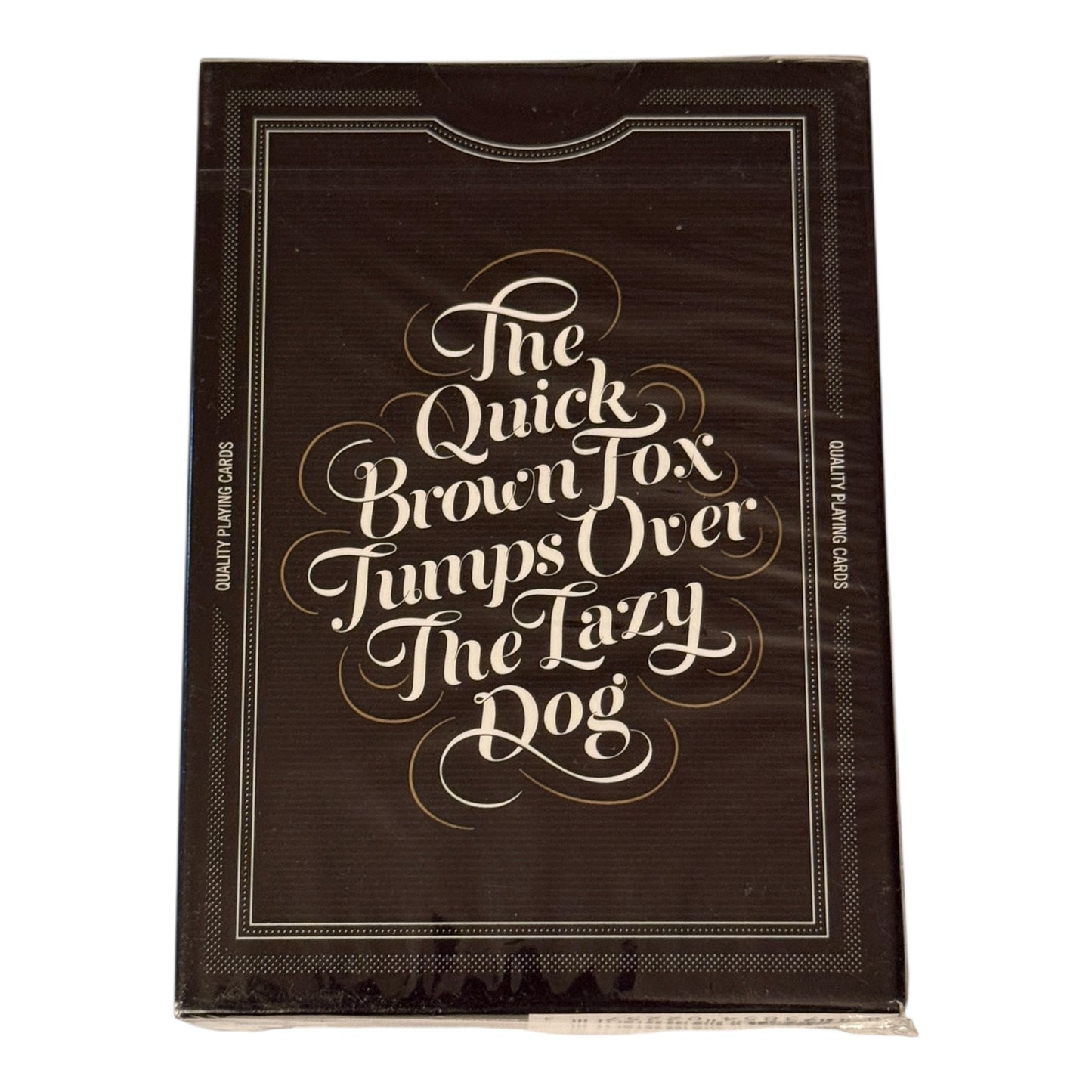 The Type Deck (Playing Cards)