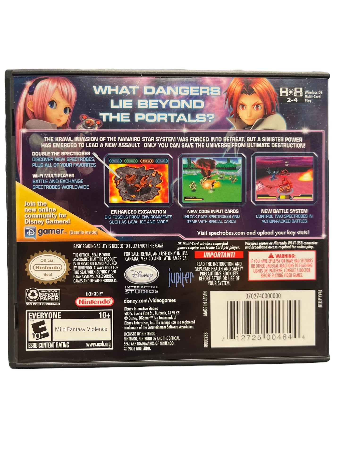 Spectrobes Beyond The Portals (DS)