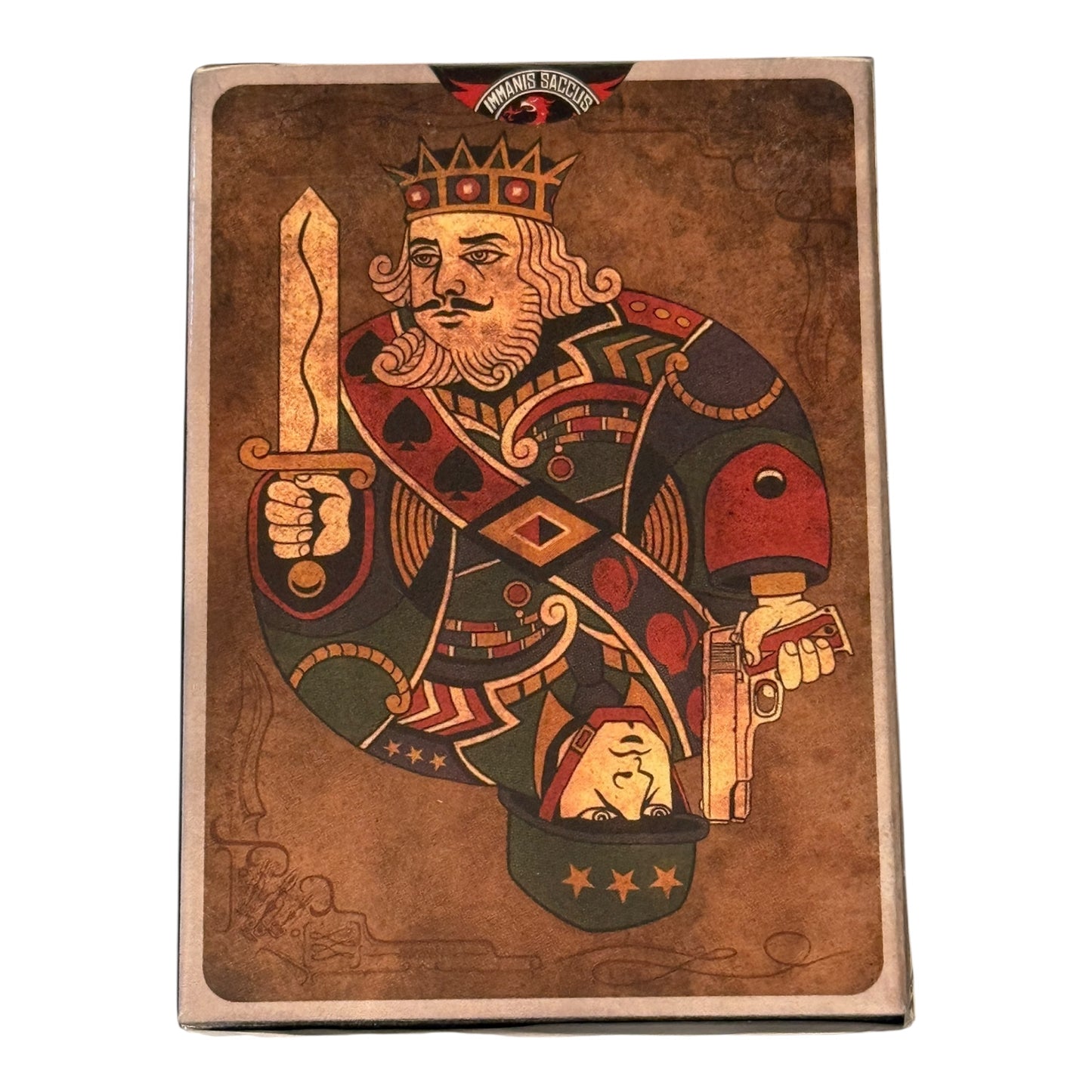 Badass Spades & Grenades (Playing Cards)