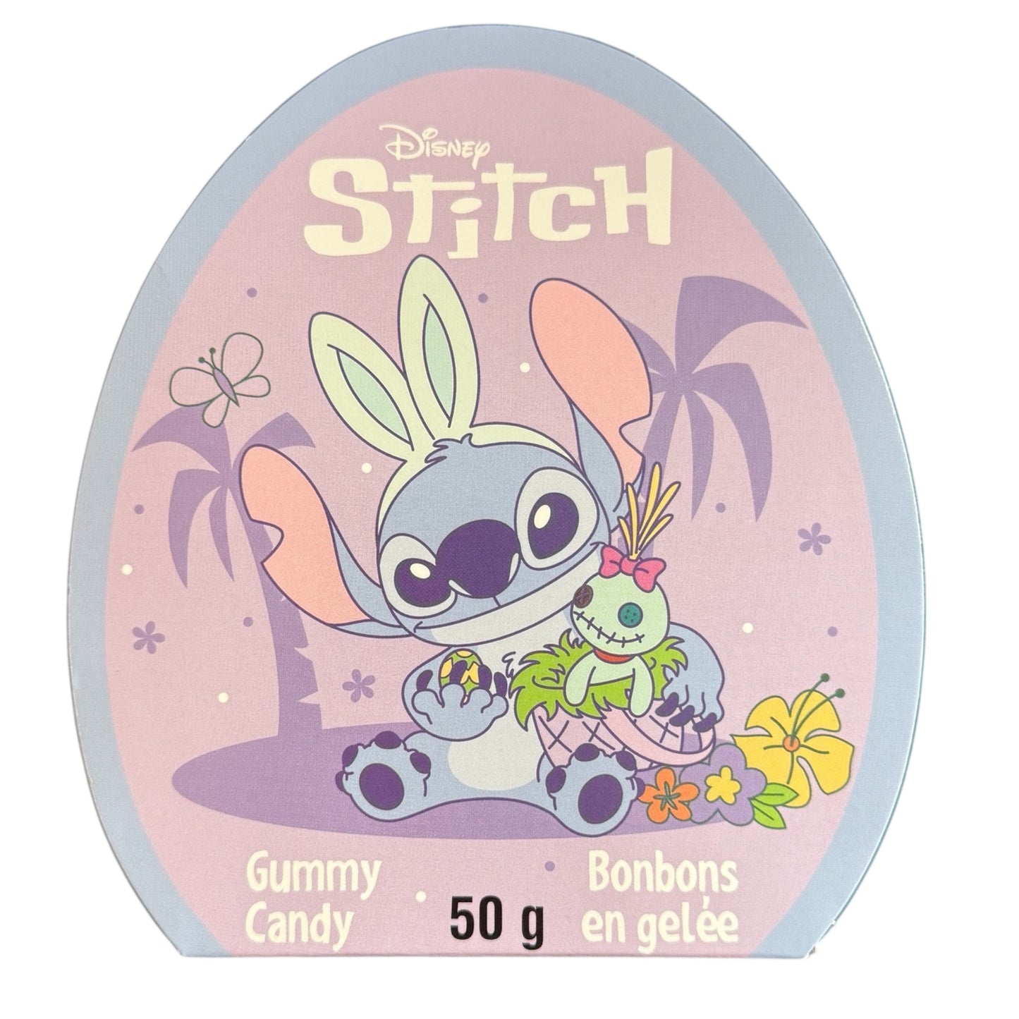 Disney Stitch Gummies in Egg Shaped Box