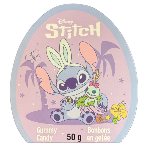Disney Stitch Gummies in Egg Shaped Box