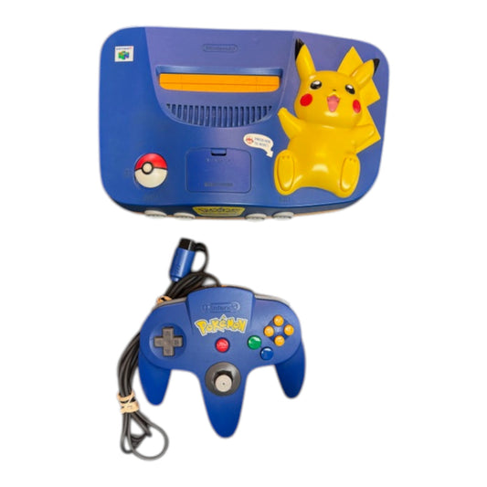 Pikachu Nintendo 64 Console Bundle