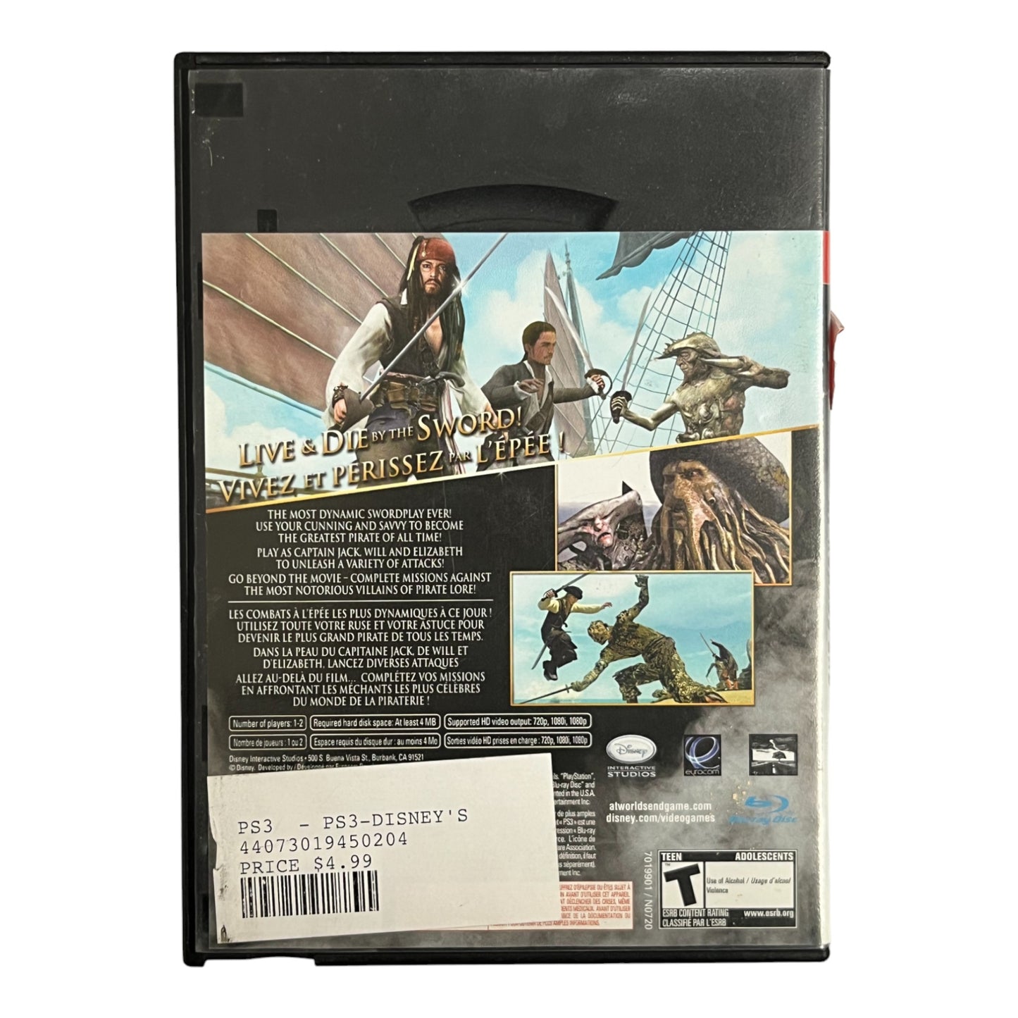 Pirates Of The Caribbean At World's End (PS3)