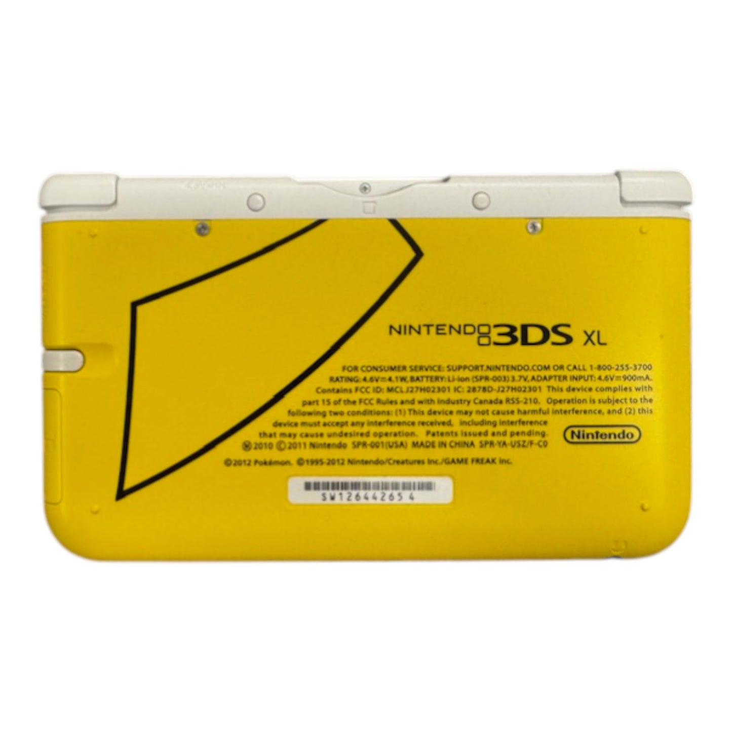 Pokemon 3DS XL Console - Pikachu Edition Bundle with Specialty Pokémon Cloth