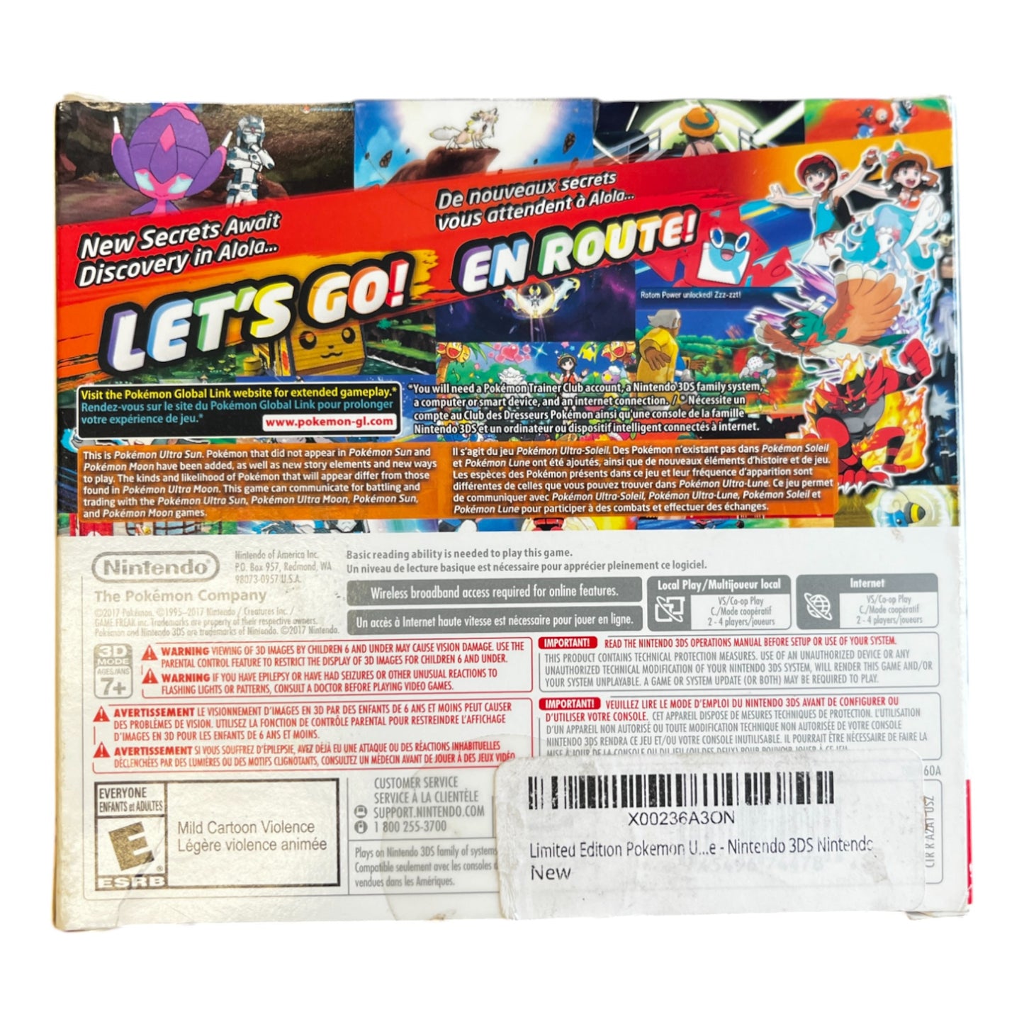 Pokemon Ultra Sun (3DS)