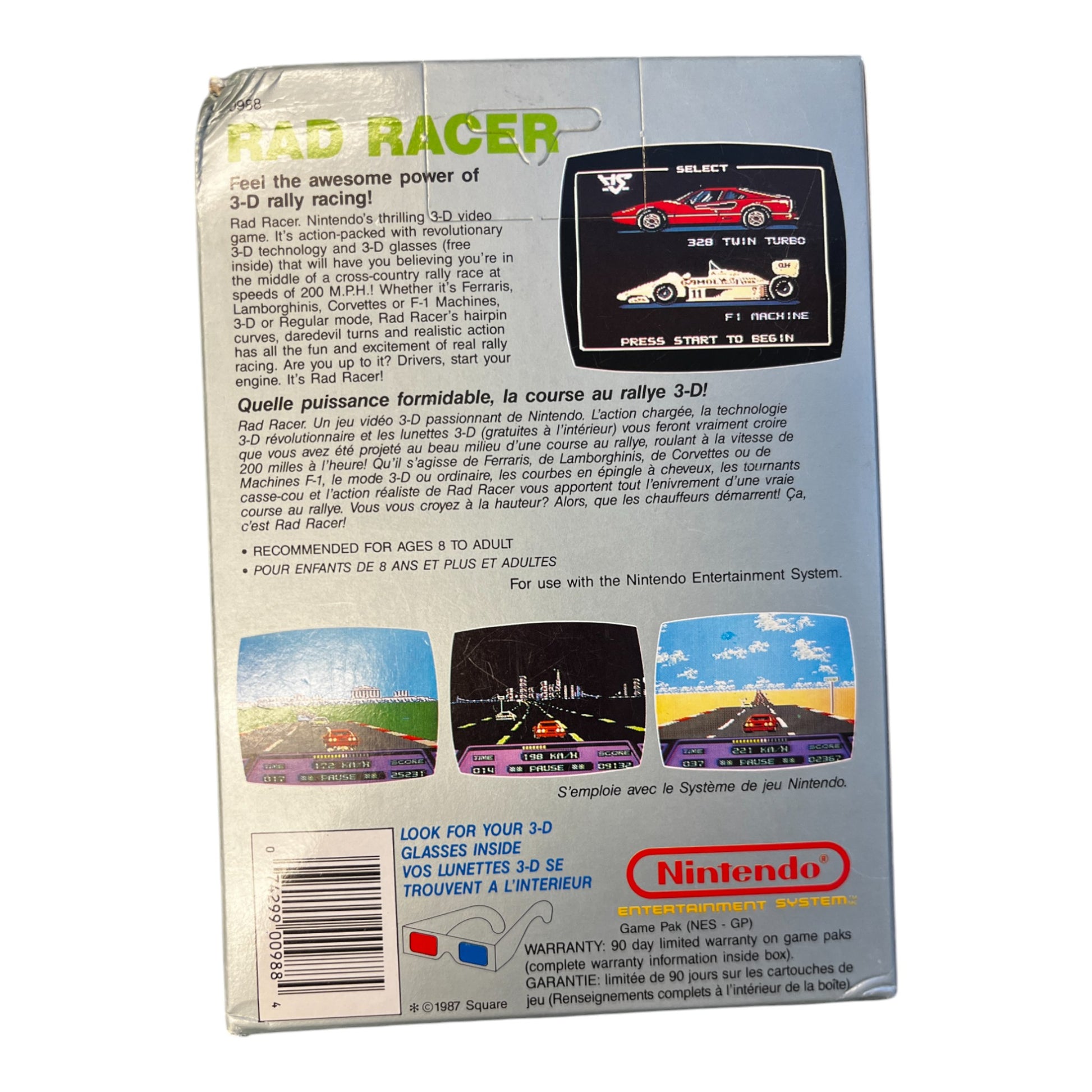 Road Racers Nes Rad Racer (NES) – Retro North Games
