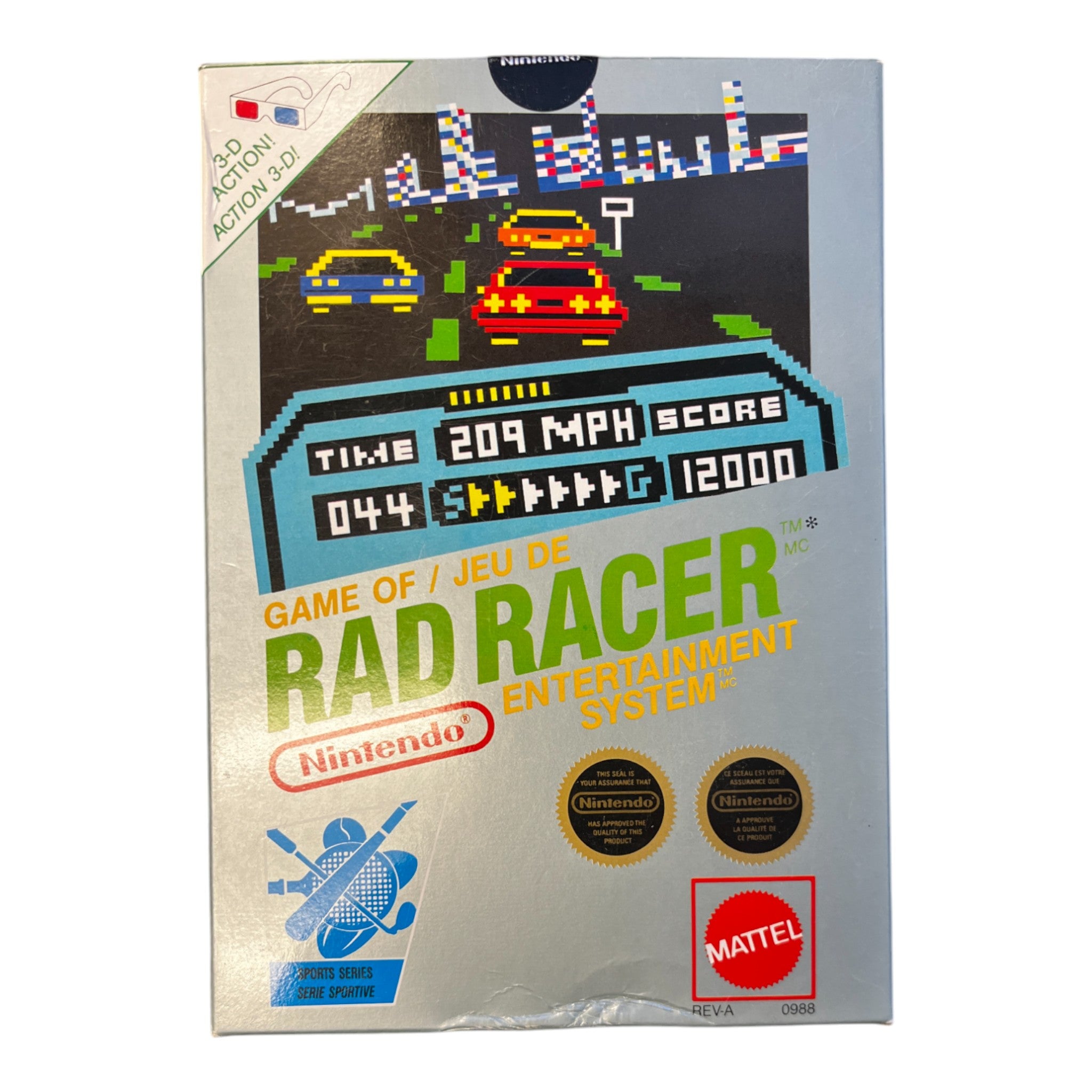 Road Racers Nes Rad Racer (NES) – Retro North Games