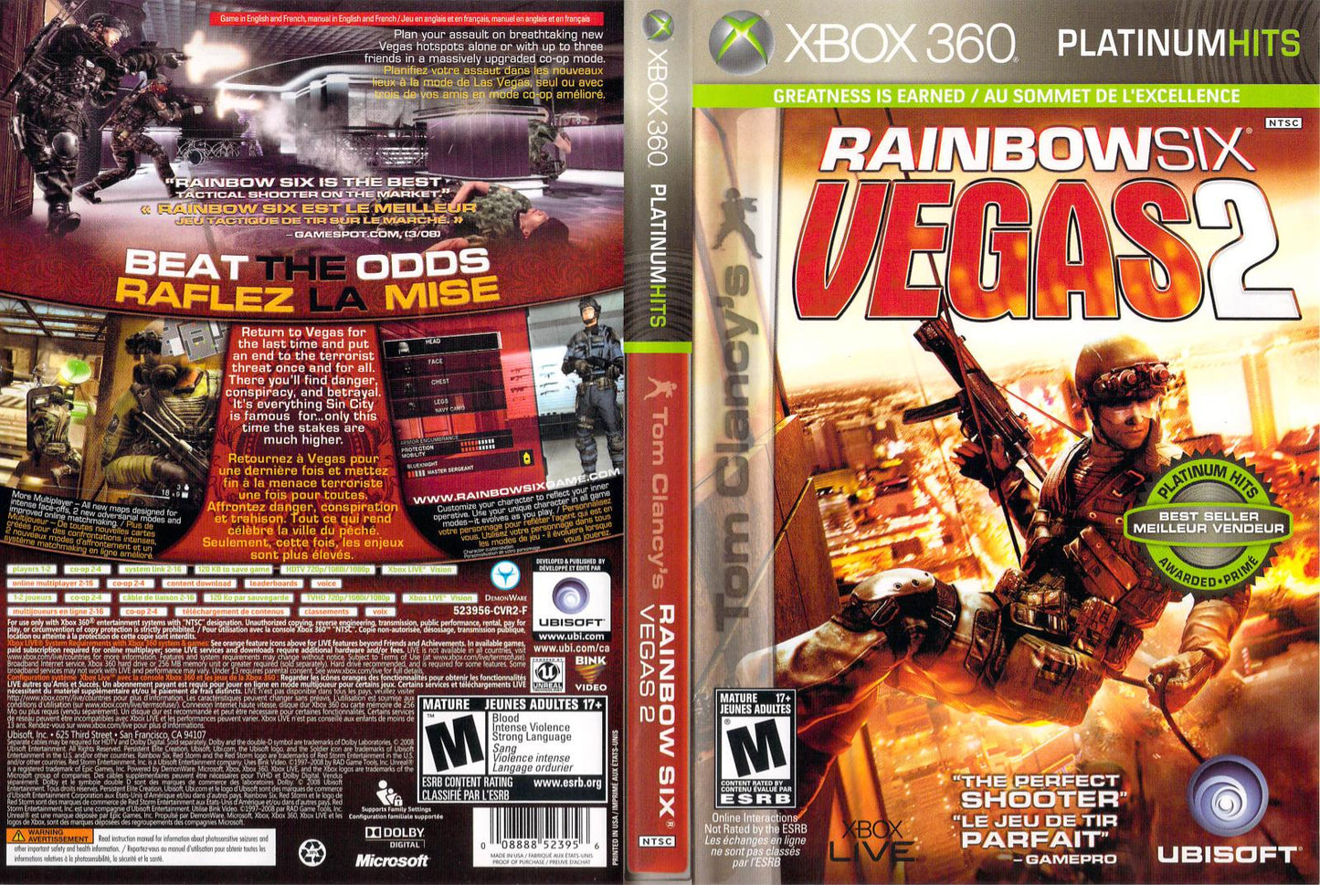 Rainbow Six: Vegas 2 (Xbox 360)