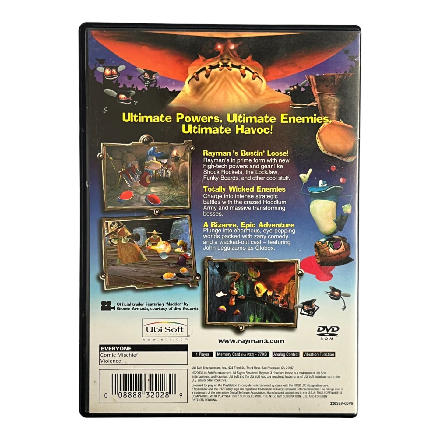 Rayman 3 Hoodlum Havoc (PS2)