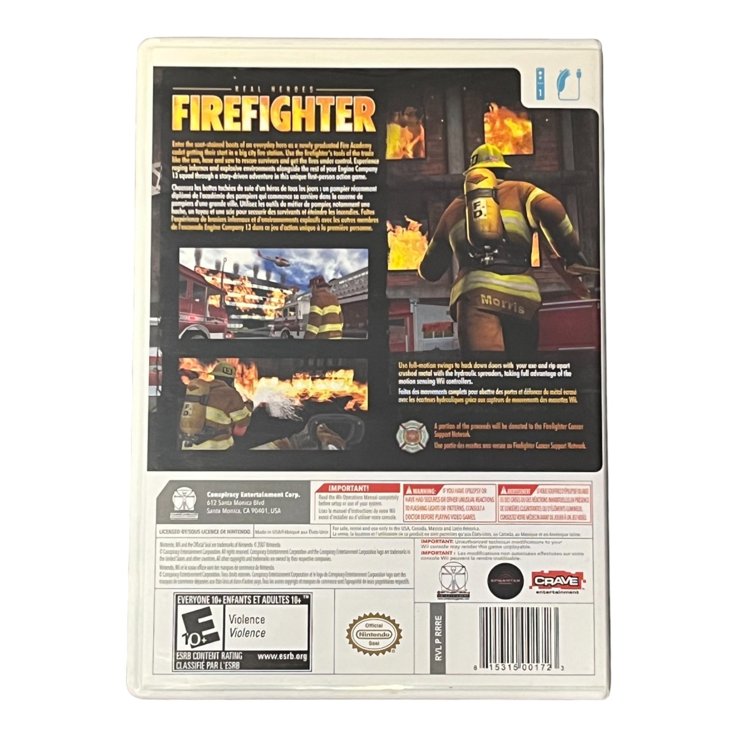 Real Heroes: Firefighter (Wii)