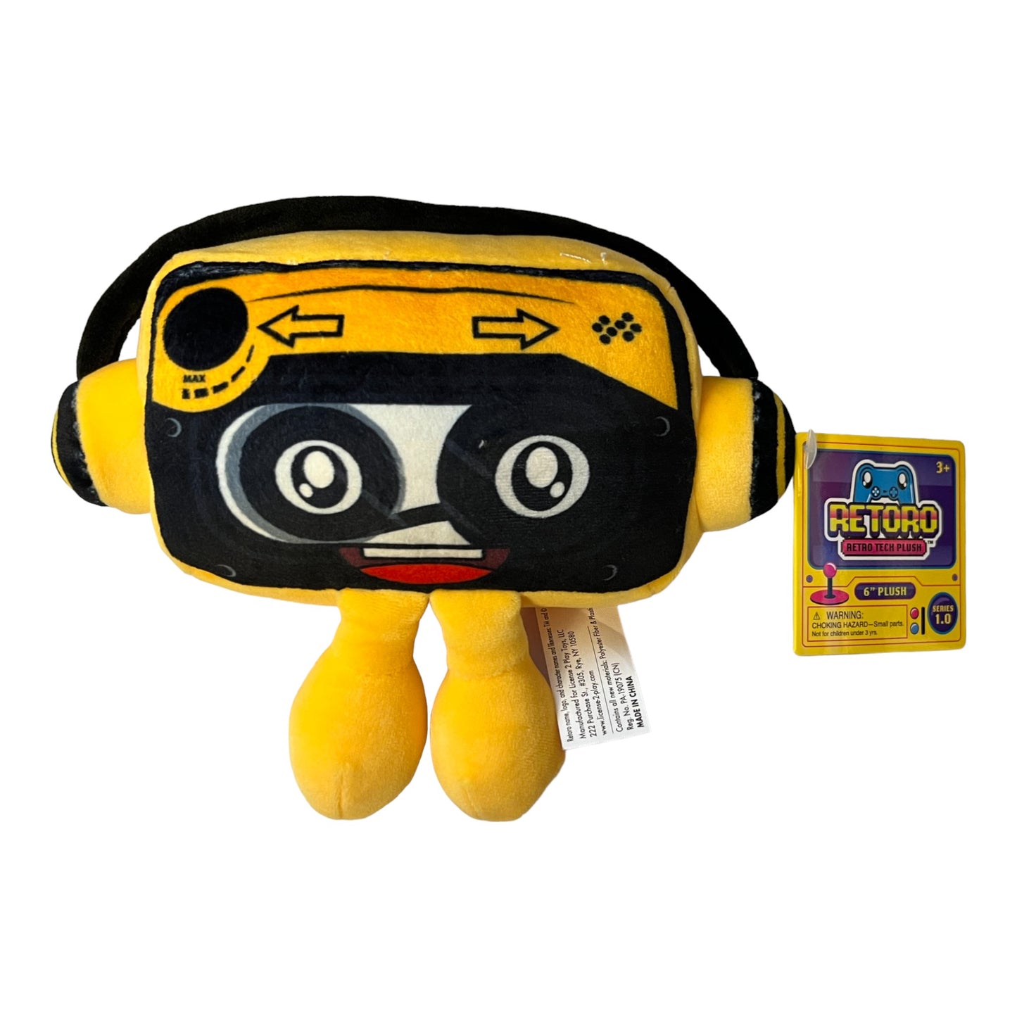 Retro Tech Plush - Parker The Player