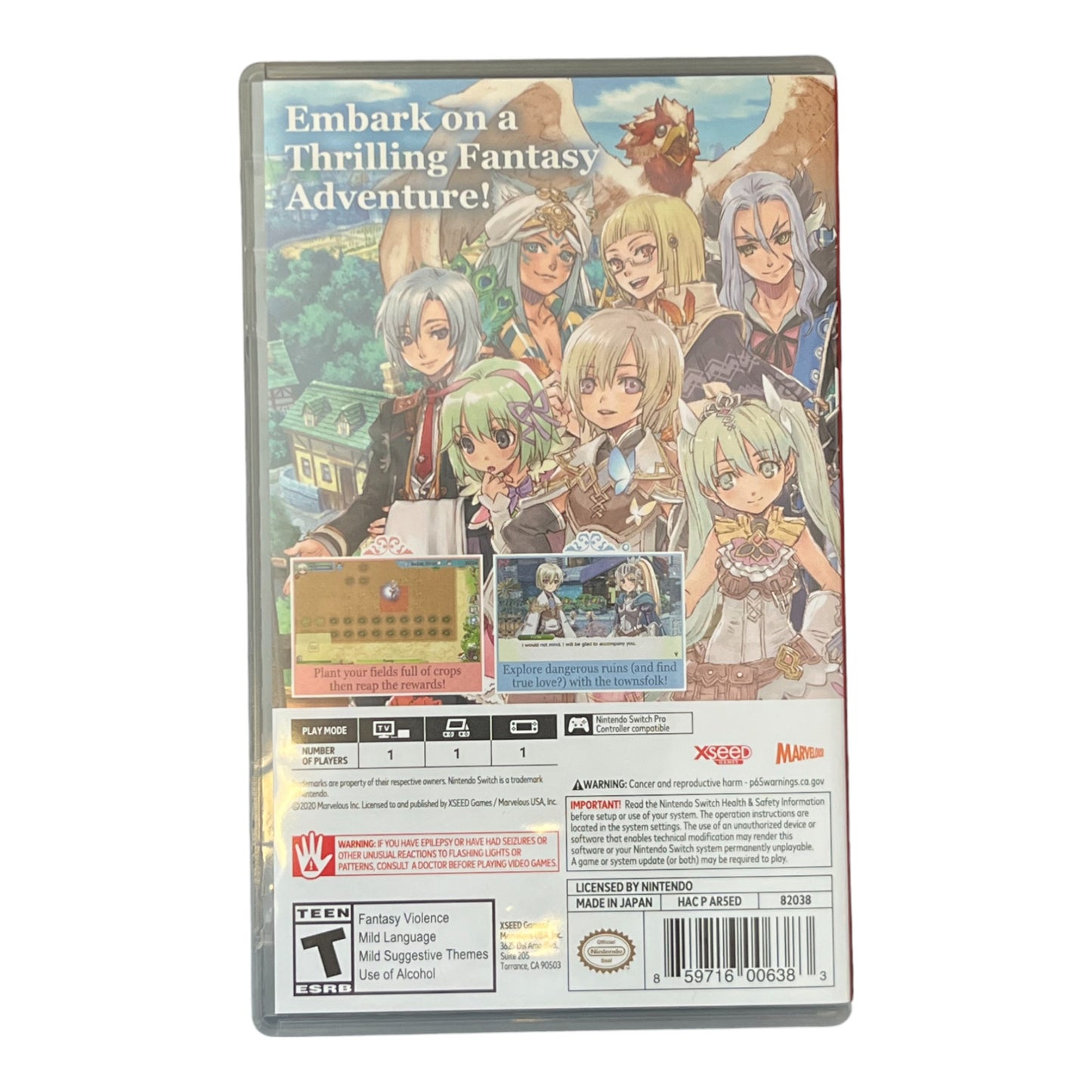 Rune Factory 4 Special (Switch)