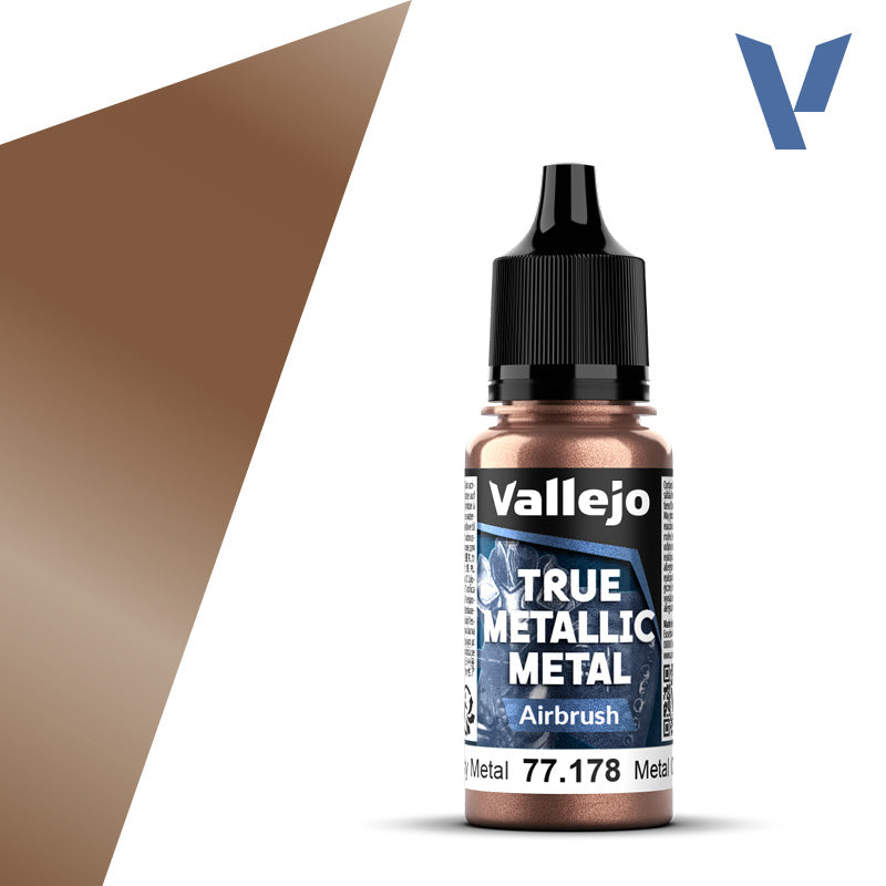 Vallejo - True Metallic Metal: Single Bottles – Rusty Metal System 18ml