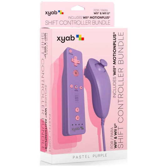 SHIFT Wireless Controller Bundle Wiimote+/Nunchuck for Wii U/Wii (Various Colours)